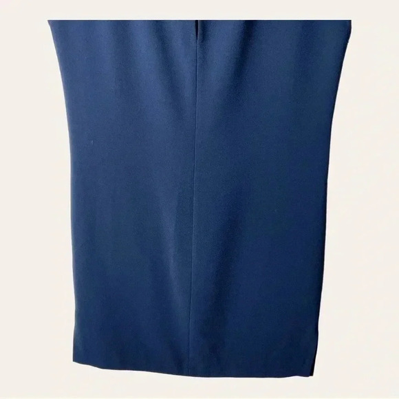 0691. POLO RALPH LAUREN SHEATH DRESS NAVY BLUE‎ IN COLOR SIZE 4 - Picture 9 of 9